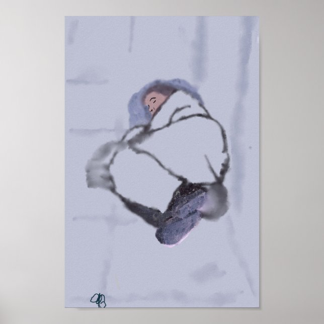 Affiche Personne sans abri à Toronto (Devant)