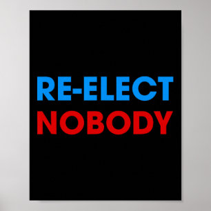 Affiche Personne, Trump, Biden, élection présidentielle 20