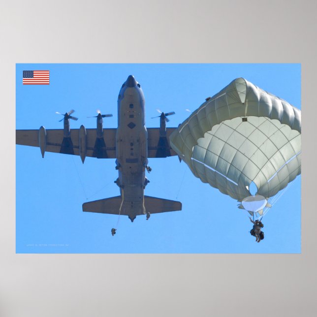 AFFICHE PERSONNEL AMÉRICAIN DE COMBAT (Devant)