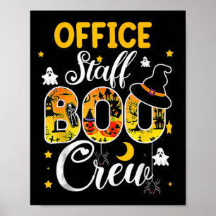 Affiche Personnel de bureau Bow Crew Funny Halloween Cos c