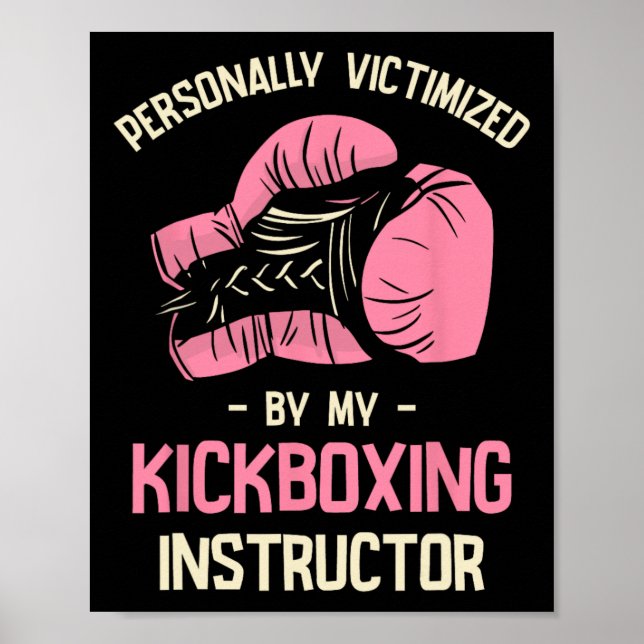 Affiche Personnellement Victimisé par mon professeur de ki (Devant)