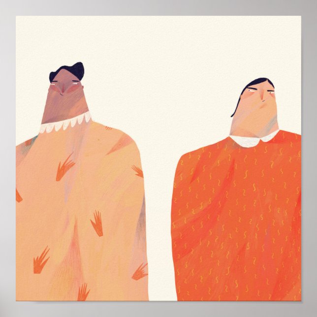 Affiche Personnes (Devant)