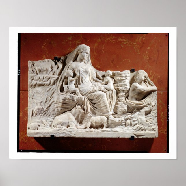 Affiche Personnification de la mère terrestre, allégorique (Devant)