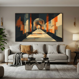 Affiche Perspective minimaliste
