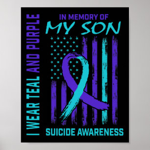 Affiche Perte De Cadeaux De Fils Sensibilisation Au Suicid