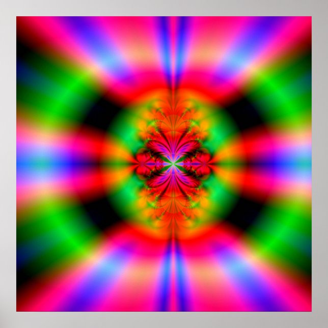 Affiche "Perte de contrôle et rapture mystique" (Devant)