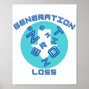 Affiche Perte de génération