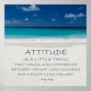 Affiche Perte de poids Motivation : Prêt pour la plage 01