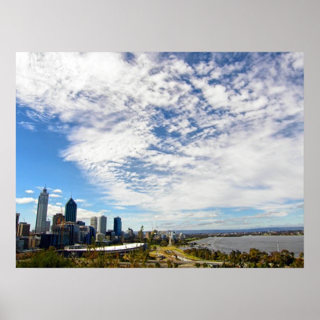 Affiche Perth Dimanche en août Imprimer (Devant)