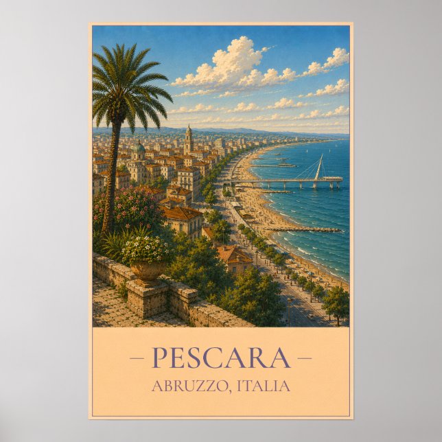 Affiche Pescara (Devant)