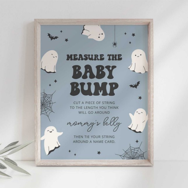 Affiche Pet Boo Mesurez le Ventre de Bébé Panneau de Baby  (Créateur téléchargé)