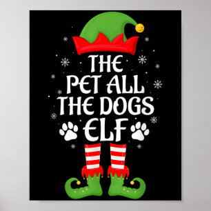 Affiche Pet Tous Les Chiens Elf Famille Correspondant Elf