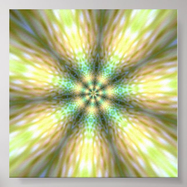 Affiche Pétales Dorés (Devant)