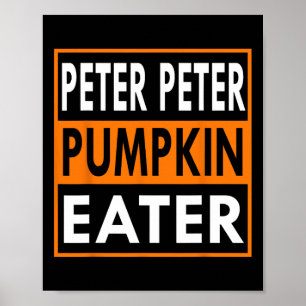 Affiche Peter Citrouille Costume De Manger Pour Couples -