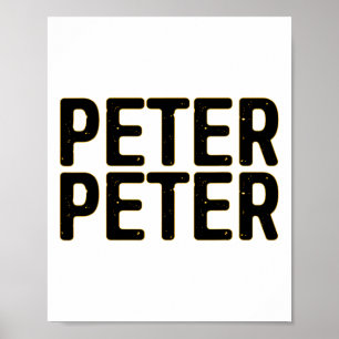 Affiche Peter Citrouille Mangeur Costume d'Halloween