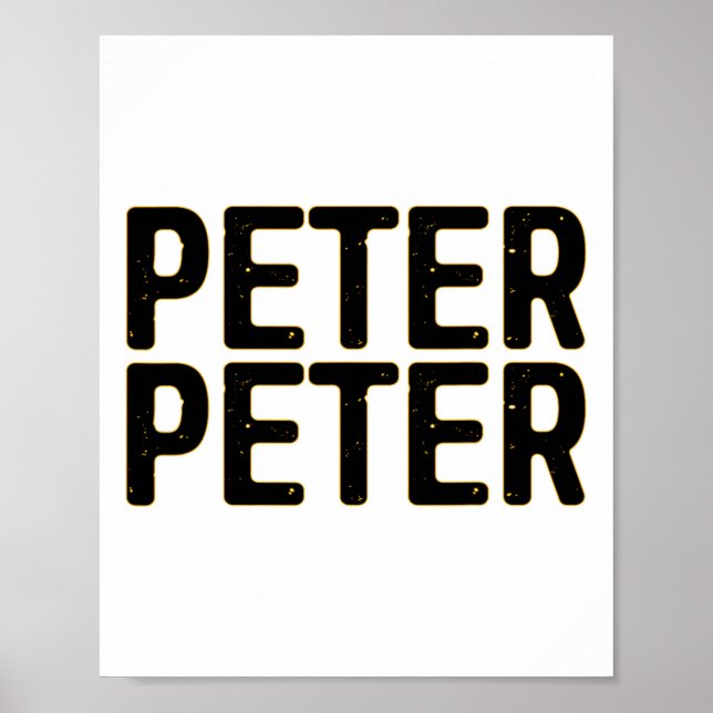 Affiche Peter Citrouille Mangeur Costume d'Halloween (Devant)