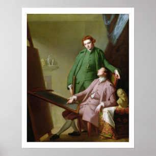 Affiche Peter et James Romney, 1766 (huile sur toile)