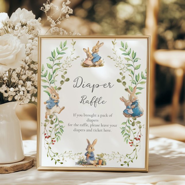 Affiche Peter le rabbit Déchet botanique (Créateur téléchargé)