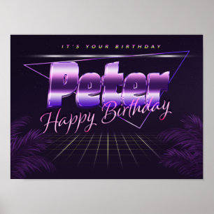 Affiche Peter Name