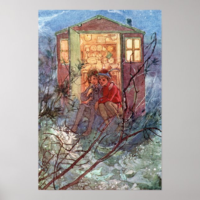 Affiche Peter Pan et Wendy par Alice B. Woodward (Devant)