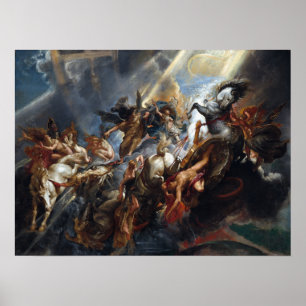 Affiche Peter Paul Rubens La chute de Phaeton