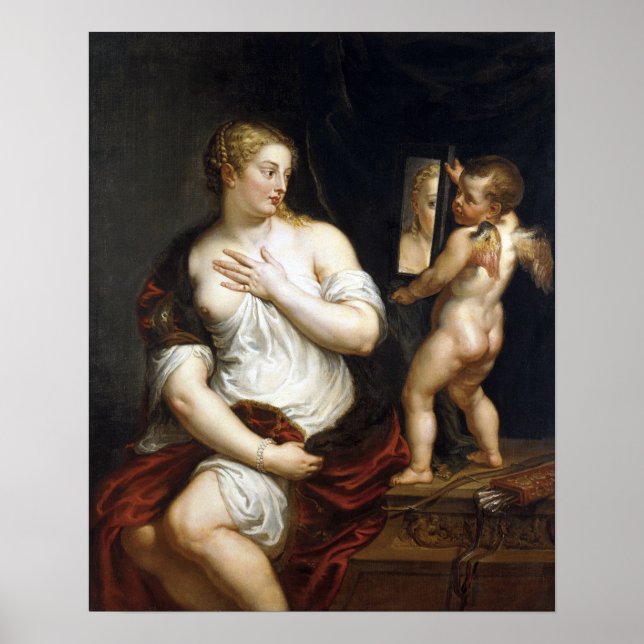Affiche Peter Paul Rubens Venus et Cupidon (Devant)