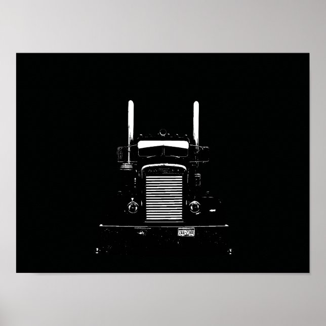 Affiche Peterbilt Needle Édition du noeud #2 (Devant)