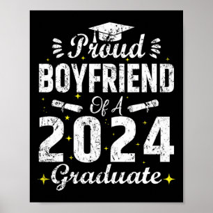 Affiche Petit Amis D'Un Diplômé De Cl 2024 Diplômé Senior