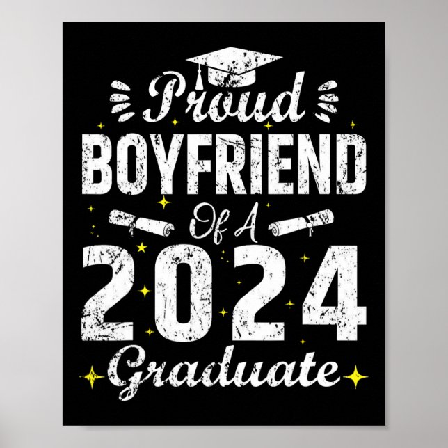 Affiche Petit Amis D'Un Diplômé De Cl 2024 Diplômé Senior (Devant)