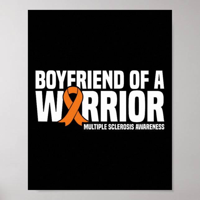 Affiche Petit Amis D'Un Guerrier Ms Multiple Sclerosis Awa (Devant)