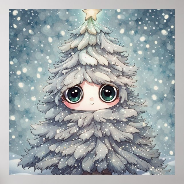 Affiche Petit arbre de Noël (Devant)