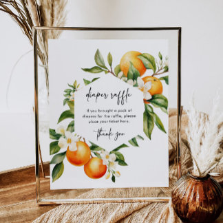 Affiche Petit Baby shower de lessive de la couche inférieu