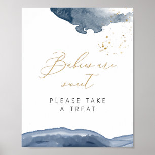 Affiche Petit Baby shower Favor Signer, Les Bébés Sont Dou