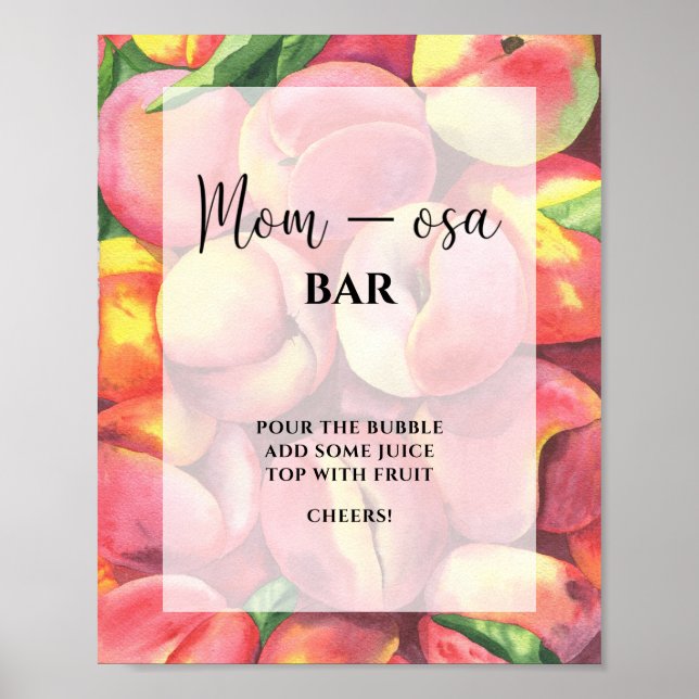 Affiche Petit bar à Mom-osa pêche (Devant)