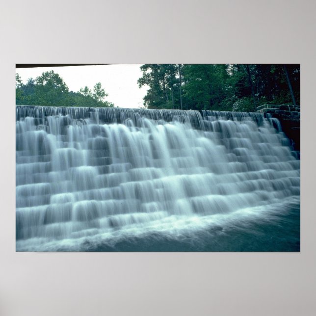 Affiche Petit barrage hydro-électrique (Devant)