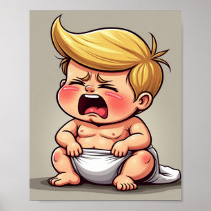 Affiche Petit bébé Donald
