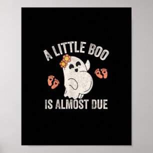 Affiche Petit Bois Est Presque Dû Halloween Grossesse Anno