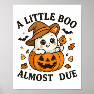 Affiche Petit Bois Est Presque Dû Halloween Grossesse Reve