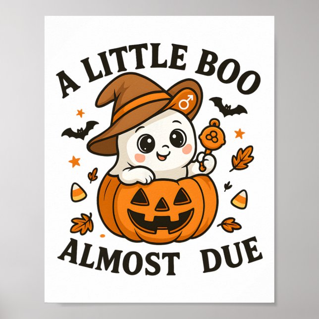 Affiche Petit Bois Est Presque Dû Halloween Grossesse Reve (Devant)