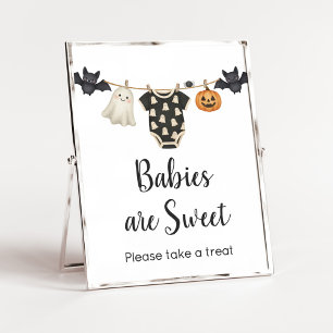 Affiche Petit Boo Clothesline Baby Baby are Sweet Sign