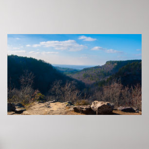 Affiche Petit Canyon, Parc d'état Petit Jean, Arkansas