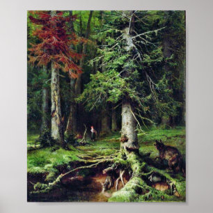 Affiche Petit Chaperon rouge