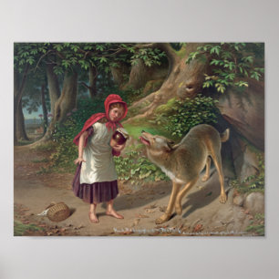 Affiche Petit Chaperon Rouge