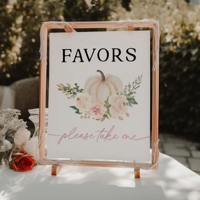 Affiche Petit Citrouille Tournant Un Faveur Signe (Créateur téléchargé)