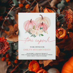 Affiche Petit Citrouille Tourne un seul signe de la capsul