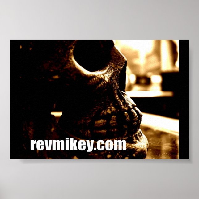 Affiche petit crâne l'impression de l'affiche (Devant)