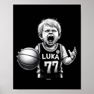 Affiche Petit cri de Luka parce qu'il est en colère et se 