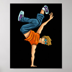 Affiche Petit Déjeuner Chemise Pause Hip Hip Hip Dan