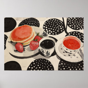 Affiche Petit déjeuner du matin