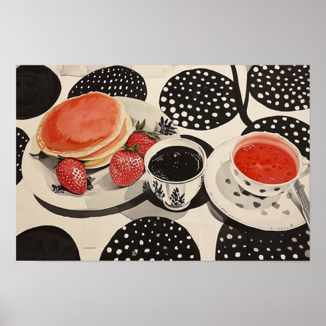 Affiche Petit déjeuner du matin (Devant)